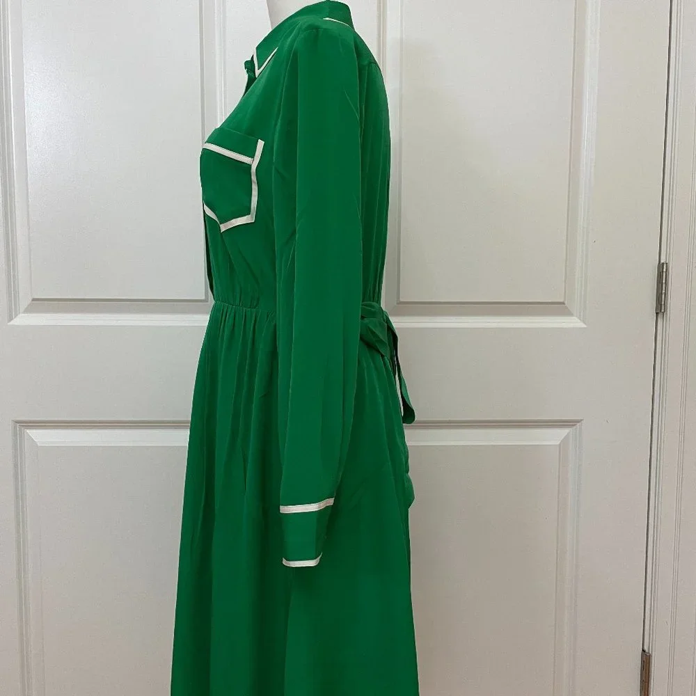 A-line silk shirtdress from J. Crew - Picture 3 of 6